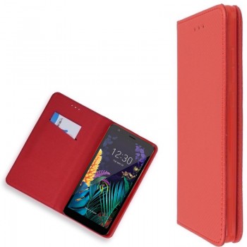 Telone smart magnet atverčiamas dėklas - raudonas (K30 2019)